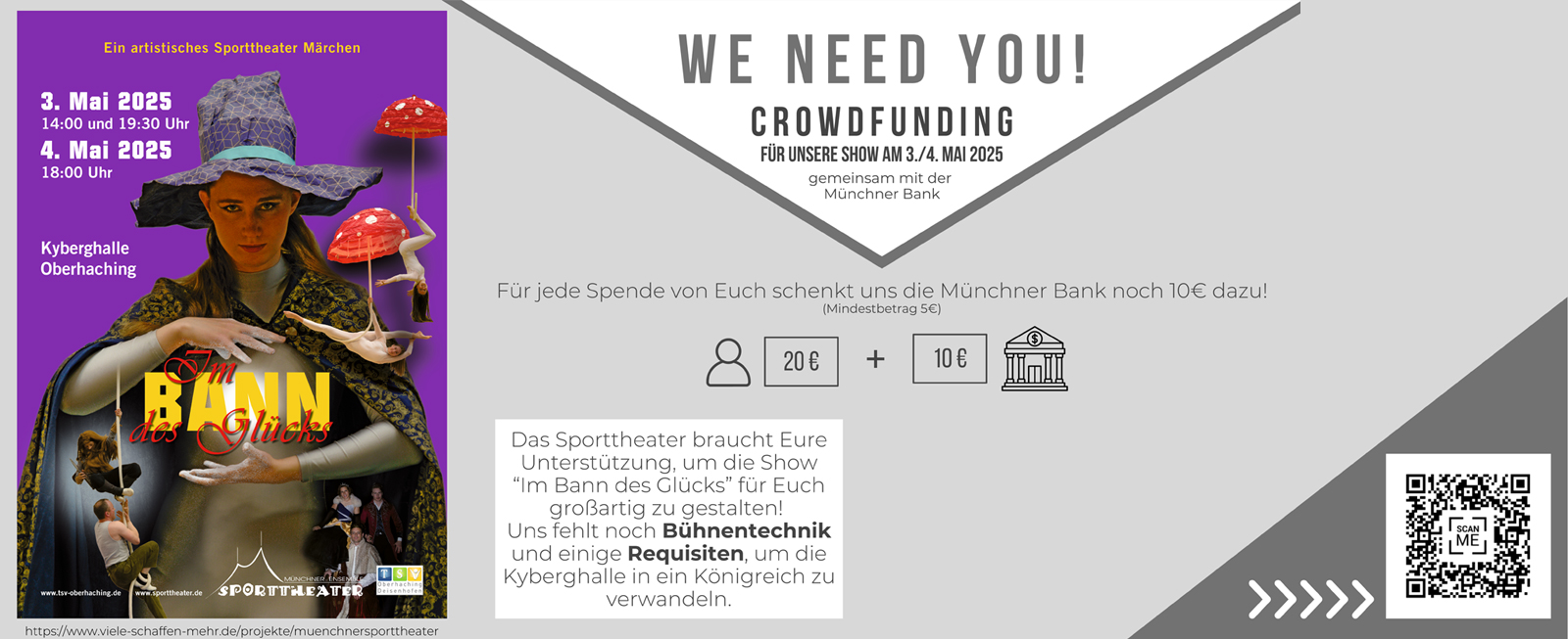 Crowdfunding Sporttheater